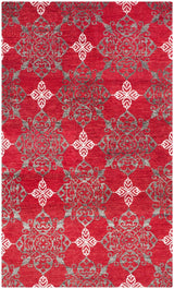 Safavieh Stone Wash Stw243A Red / Ivory Rugs.