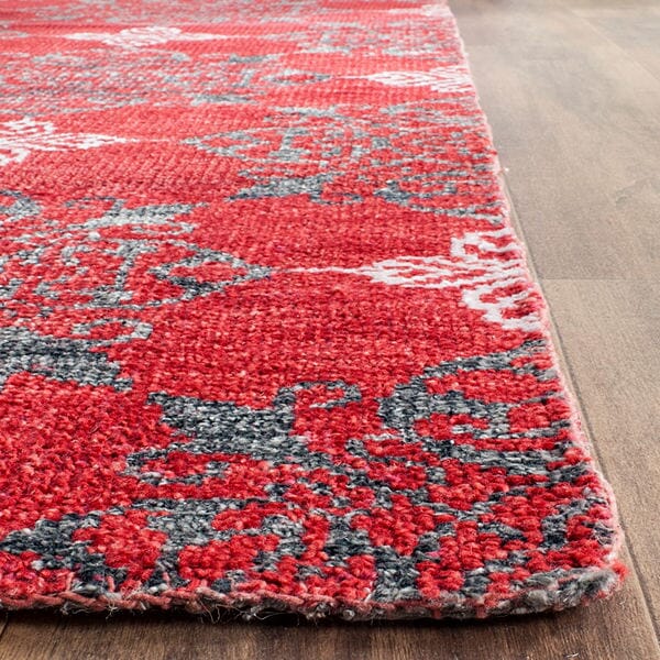 Safavieh Stone Wash Stw243A Red / Ivory Rugs.