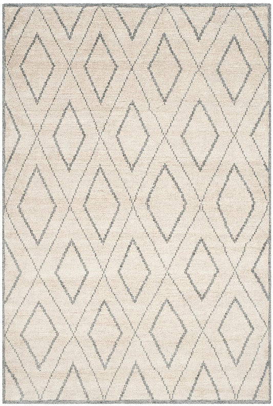 Safavieh Stone Wash Stw311A Beige / Grey Geometric Area Rug