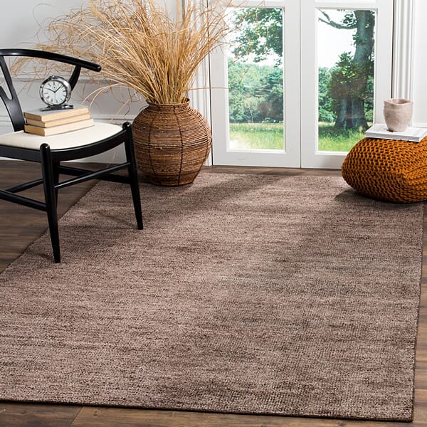 Safavieh Stone Wash Stw615E Charcoal Solid Color Area Rug