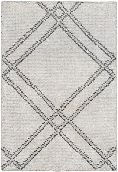 Safavieh Stone Wash Stw701C Steel Grey Geometric Area Rug