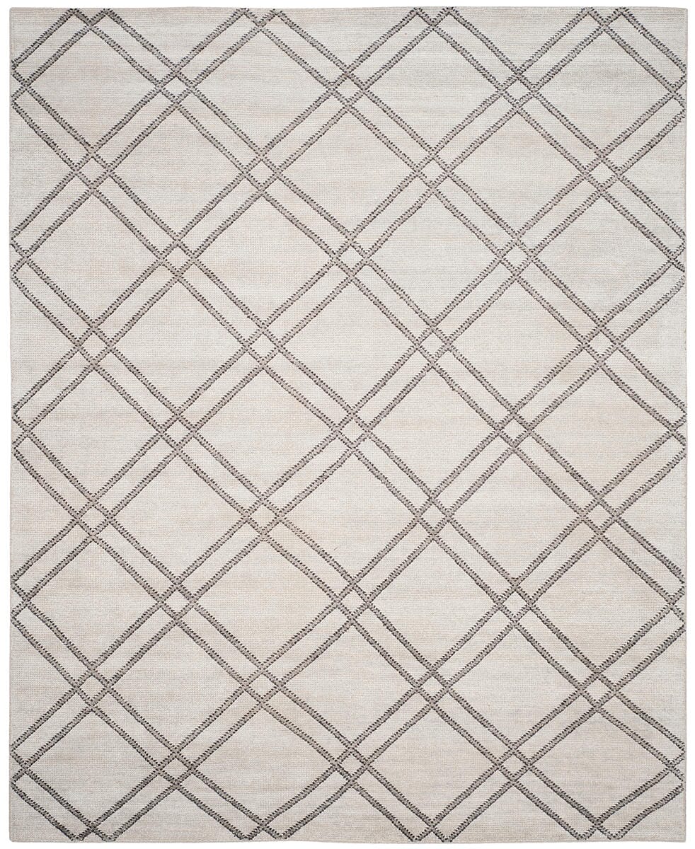 Safavieh Stone Wash Stw701C Steel Grey Geometric Area Rug