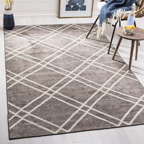 Safavieh Stone Wash Stw701E Dark Grey Rugs.