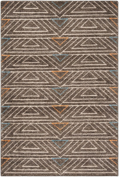 Safavieh Stone Wash Stw901A Dark Brown / Multi Rugs.