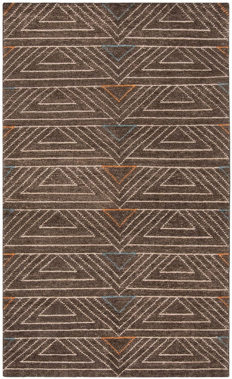 Safavieh Stone Wash Stw901A Dark Brown / Multi Rugs.