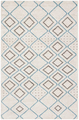 Safavieh Stone Wash Stw902A Silver / Blue Rugs.