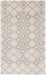 Safavieh Stone Wash Stw902A Silver / Blue Rugs.