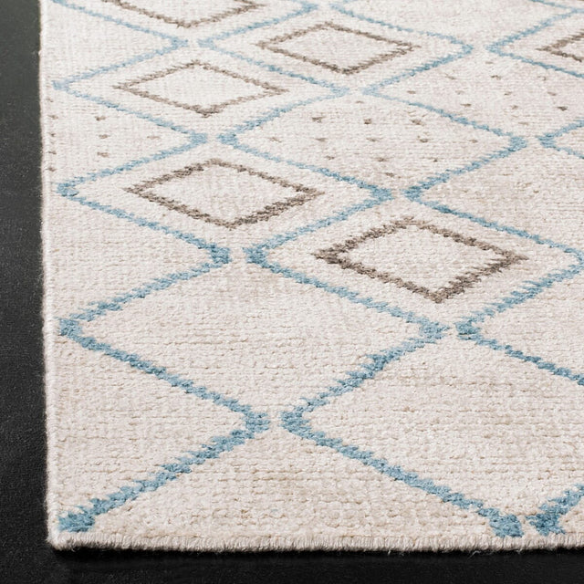 Safavieh Stone Wash Stw902A Silver / Blue Rugs.