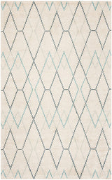 Safavieh Stone Wash Stw903A Ivory / Blue Rugs.