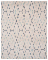 Safavieh Stone Wash Stw903A Ivory / Blue Rugs.