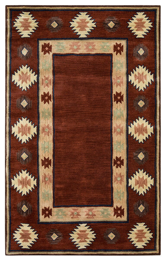 Rizzy Southwest SU-2014 Red Southwestern Area Rug