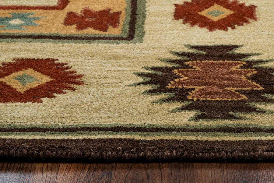 Rizzy Southwest SU-2015 Beige Southwestern Area Rug