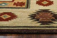 Rizzy Southwest SU-2015 Beige Southwestern Area Rug