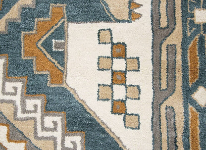 Rizzy Southwest Su489A Gray, Tan Southwestern Area Rug