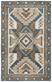 Rizzy Southwest Su489A Gray, Tan Southwestern Area Rug