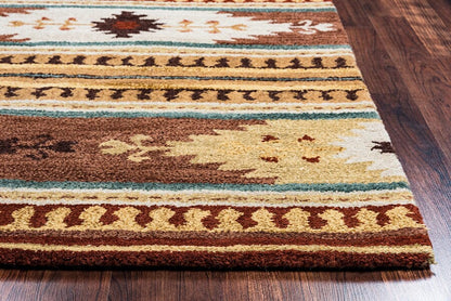 Rizzy Southwest SU-8156 Rust Southwestern Area Rug