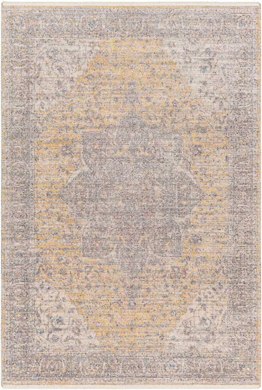 Surya Subtle Sub-2322 Mustard, Ivory Area Rug