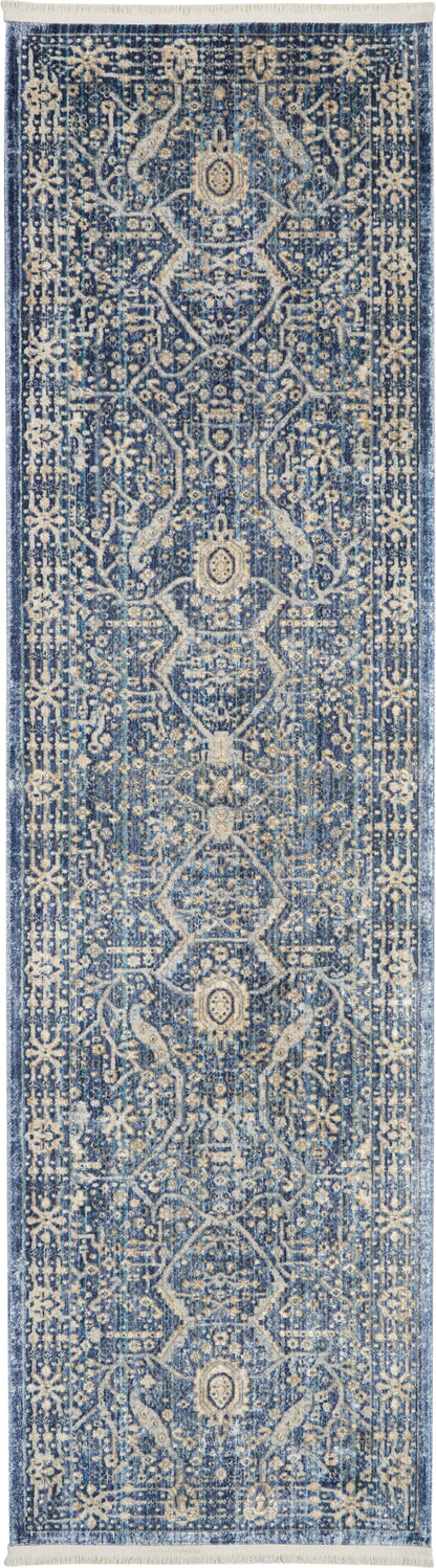 Nourison Lustrous Weave Luw03 Blue Area Rug