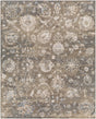 Surya Sufi Suf-2302 Charcoal, Medium Gray, Taupe, Pale Blue Rugs.