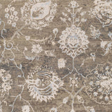 Surya Sufi Suf-2302 Charcoal, Medium Gray, Taupe, Pale Blue Rugs.
