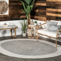 Nuloom Oralia Nor1996A Gray Area Rug