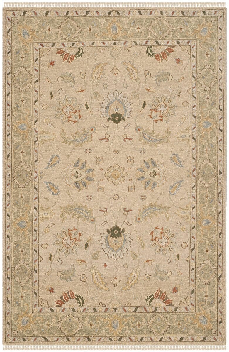 Safavieh Sumak sum415a Taupe / Green Rugs.