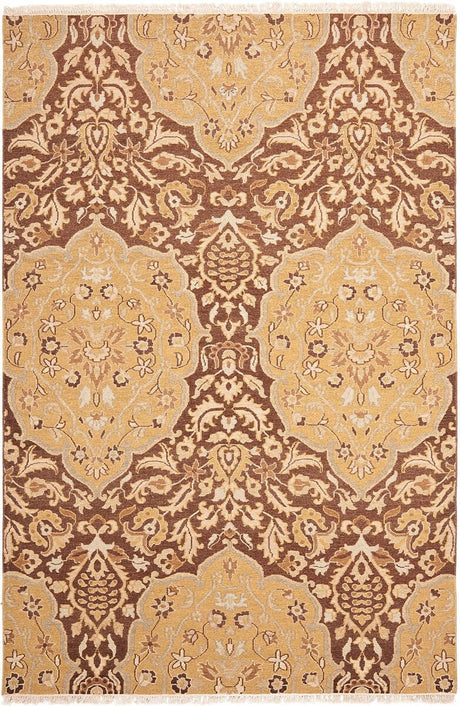 Safavieh Sumak Sum421A Brown / Gold Rugs.