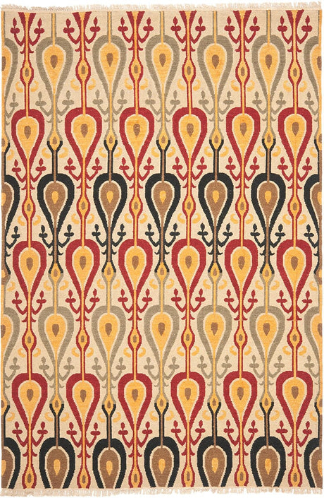 Safavieh Sumak Sum440A Ivory / Multi Rugs.