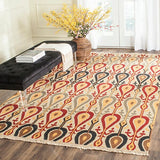 Safavieh Sumak Sum440A Ivory / Multi Rugs.