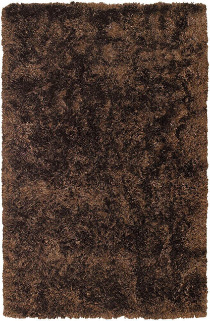 Chandra Sunlight sun-9800 Brown Shag Area Rug