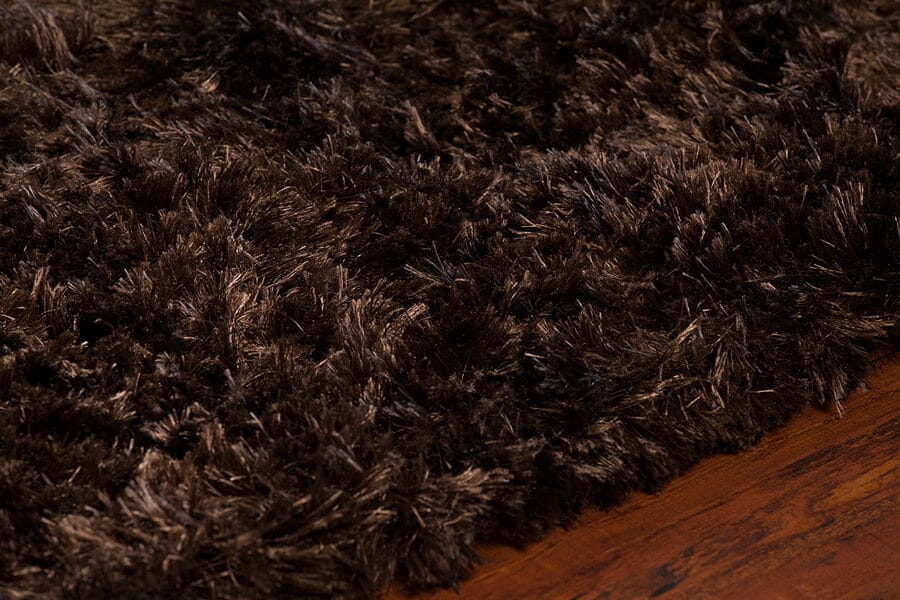 Chandra Sunlight sun-9800 Brown Shag Area Rug