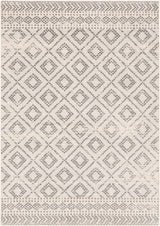 Surya Sunderland Sun-2301 Light Gray, White, Medium Gray Rugs.