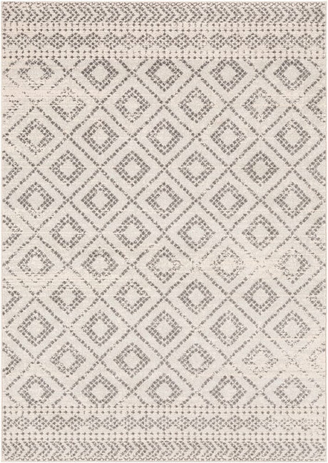 Surya Sunderland Sun-2301 Light Gray, White, Medium Gray Rugs.