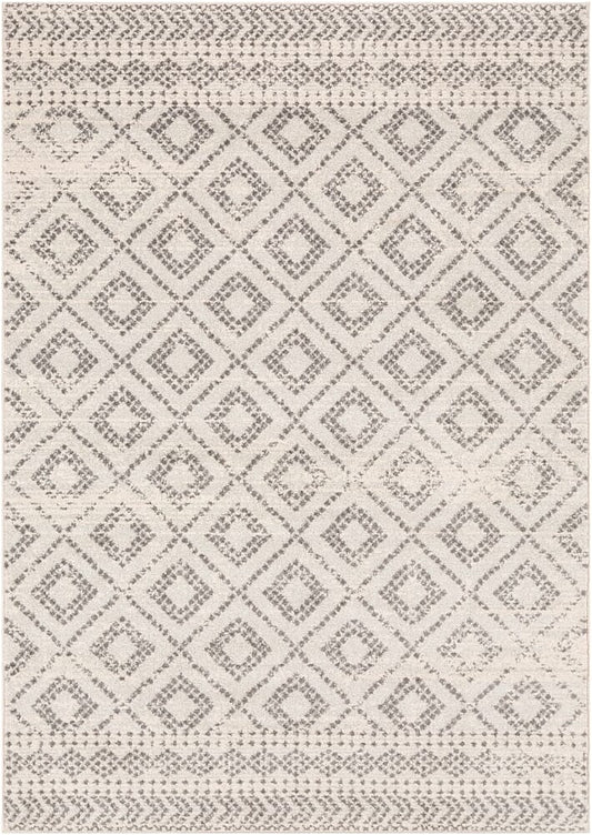 Surya Sunderland Sun-2301 Light Gray, White, Medium Gray Moroccan Area Rug