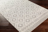 Surya Sunderland Sun-2301 Light Gray, White, Medium Gray Rugs.
