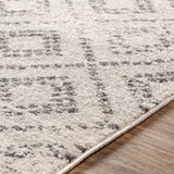 Surya Sunderland Sun-2301 Light Gray, White, Medium Gray Rugs.