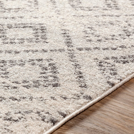 Surya Sunderland Sun-2301 Light Gray, White, Medium Gray Rugs.