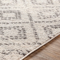 Surya Sunderland Sun-2301 Light Gray, White, Medium Gray Moroccan Area Rug