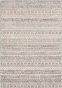 Surya Sunderland Sun-2304 Medium Gray, White Moroccan Area Rug