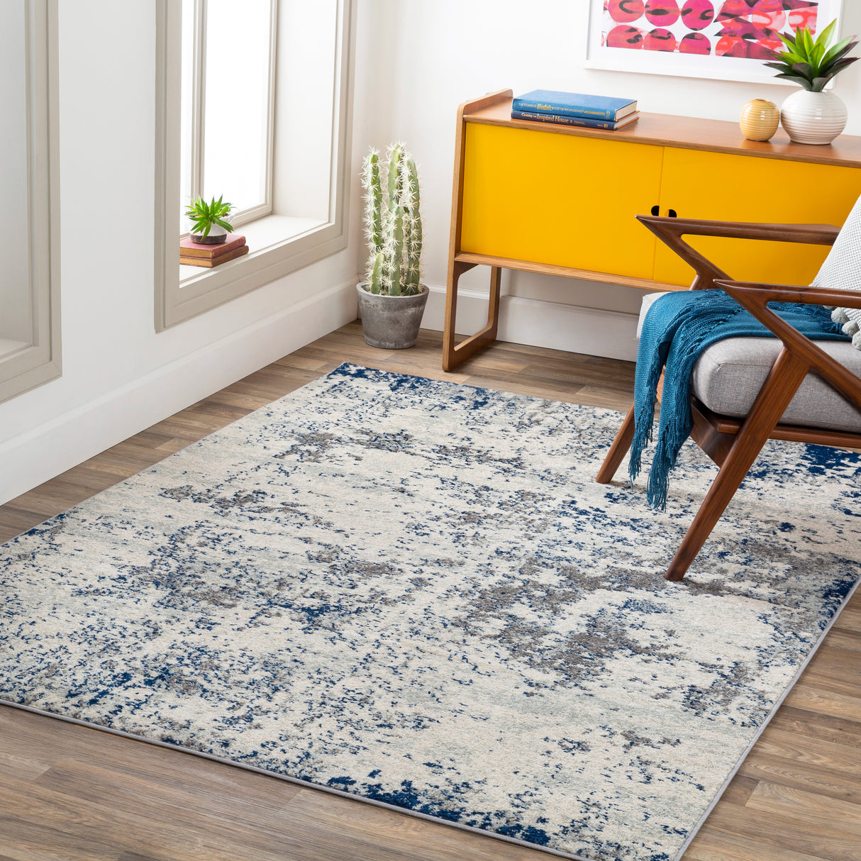 Surya Sunderland Sun-2319 Charcoal, Gray Rug.