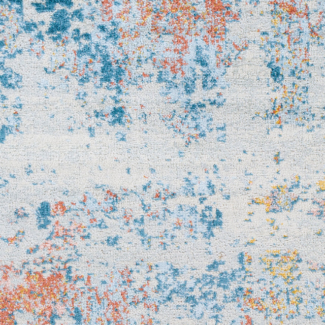 Surya Sunderland Sun-2335 Teal, Pale Blue Rug.
