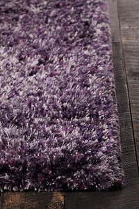 Chandra Supros Sup36701 Purple Multi Shag Area Rug