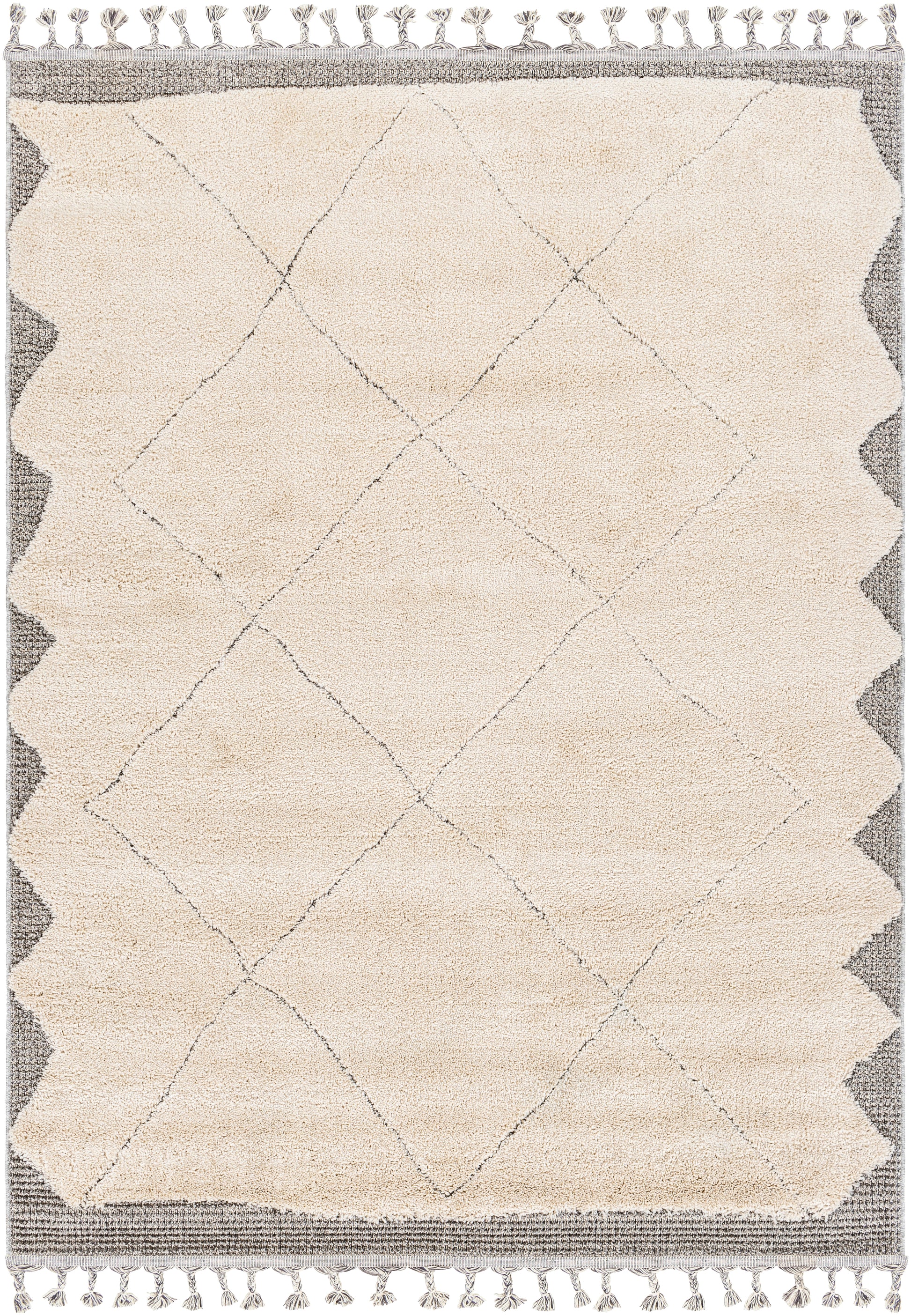 Surya Sousse Sus-2304 Light Beige, Charcoal Area Rug