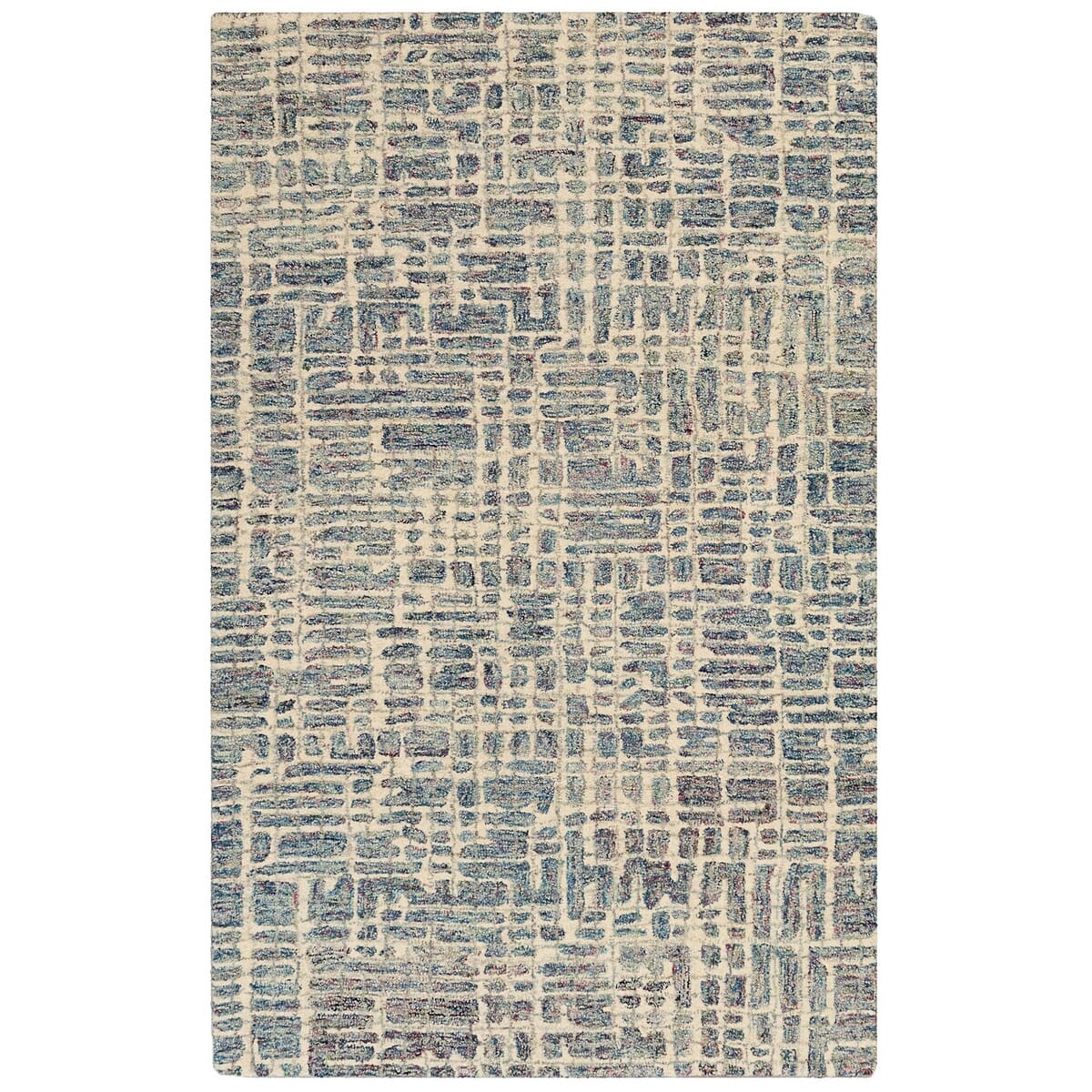 Liora Manne Savannah Grid 9512/04 Ocean Area Rug