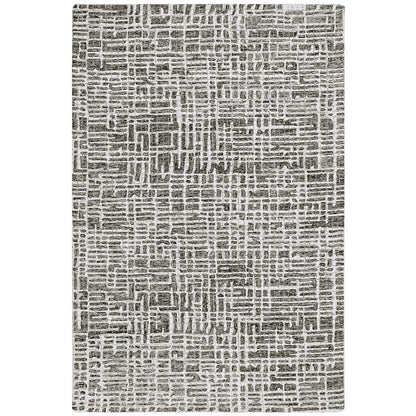 Liora Manne Savannah Grid 9512/47 Charcoal Area Rug