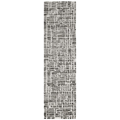 Liora Manne Savannah Grid 9512/47 Charcoal Area Rug