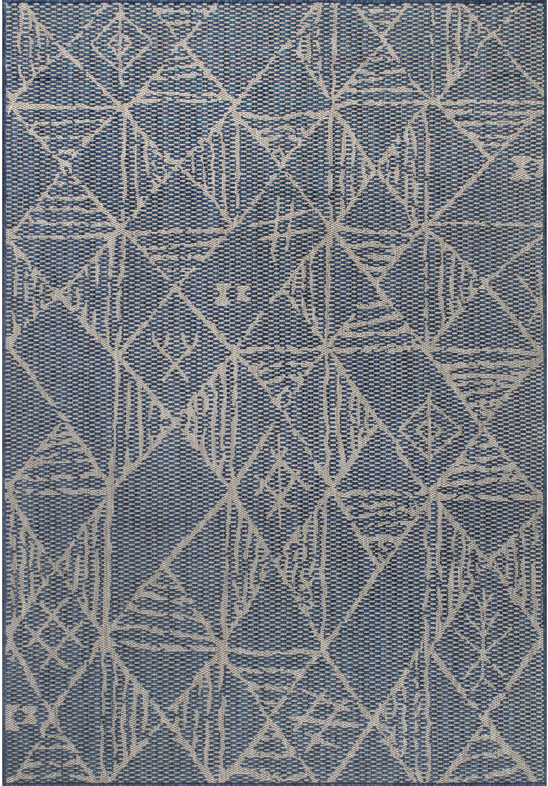 Nuloom Marlow Aztec Nma1781A Blue Area Rug