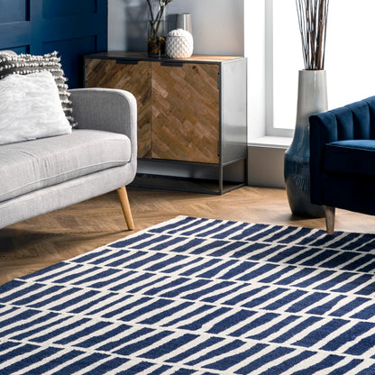 Nuloom Lemuel Nle2696E Navy Area Rug