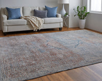 Feizy Marquette 39Gvf Blue/Multi Area Rug