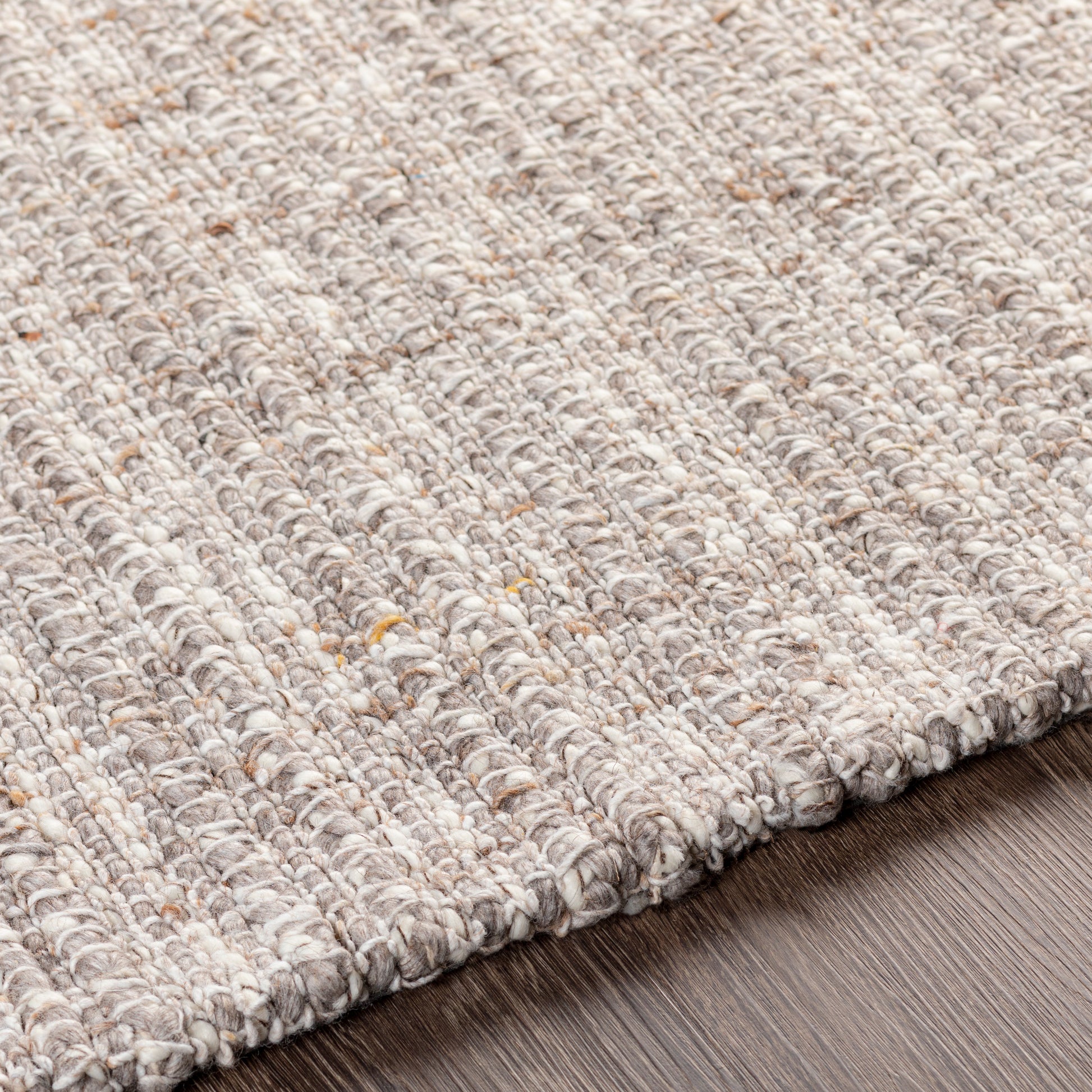 Surya Skywalk Swk-2300 Charcoal, Medium Gray, Tan, Cream Area Rug